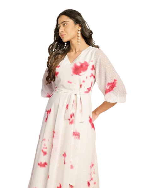 Wholesale and Retail Market Red, White Dress - Image 5