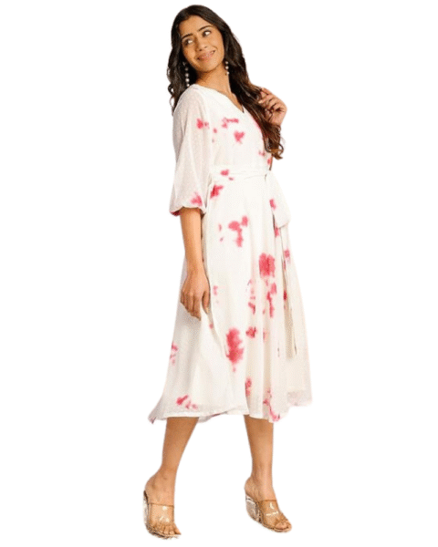 Wholesale and Retail Market Red, White Dress - Image 4