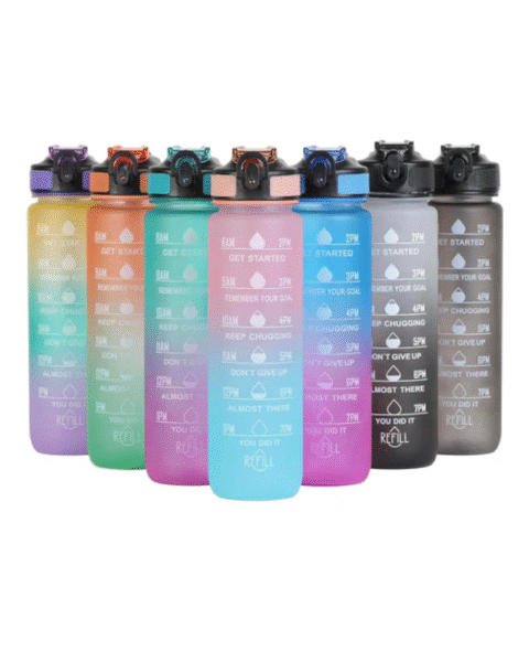 Gym Motivational Water Bottle 1 Ltr