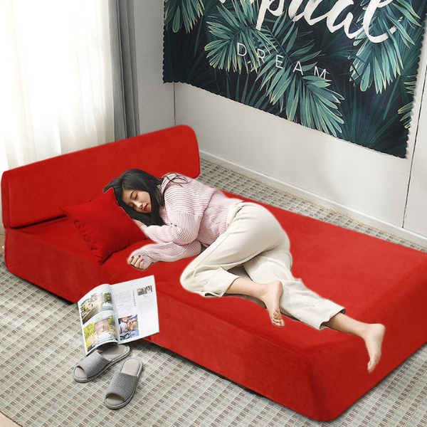 Red Foldable Bed