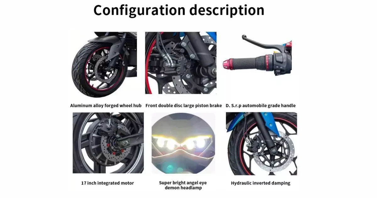 10000W Electric Motorcycle