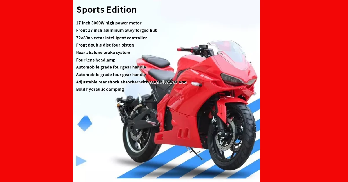 10000W Electric Motorcycle