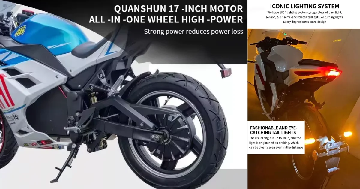 10000W Electric Motorcycle
