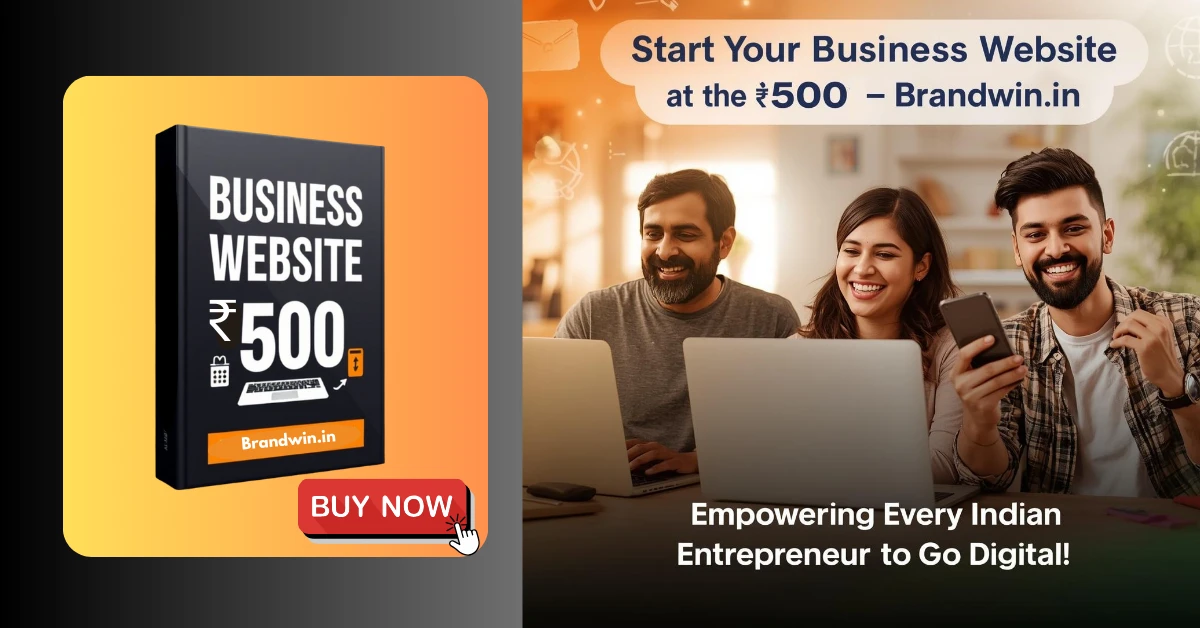₹500 Business Website on Brandwin.in